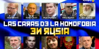 Los 10 nombres y apellidos de la homofobia en Rusia