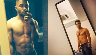 Zachary Quinto y Frank Ocean, los dos mejores selfies de torsos gays desnudos