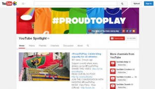 Youtube homenajea a los atletas LGBT con #proudtoplay