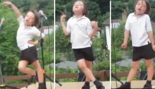 El niño poseído por el fantasma de Lady Gaga que apunta maneras como gran bailarín