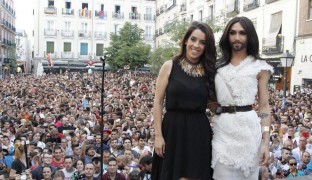 Conchita Wurst y Ruth Lorenzo arrancan el Orgullo Gay 2014 en Chueca