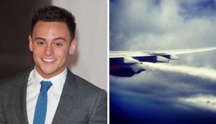El avión en el que viajaba el deportista gay Tom Daley aterriza de emergencia ¡en Rusia!