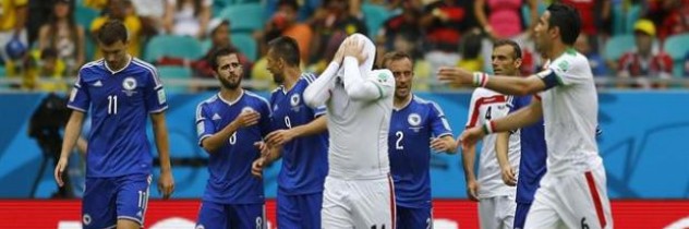 Un grupo gay brasileño protesta en el Mundial contra la homofobia de Irán