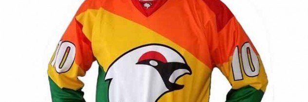 Un equipo de hockey sobre hielo sueco llevará uniforme arco iris para defender los derechos LGBT